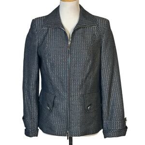 Juliana Collezione Zip up Blazer Jacket Sz 4